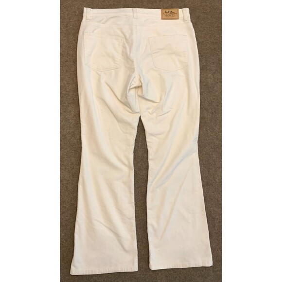 Ralph Lauren Jeans Womens 8 (33x30) Corduroy Bootcut Mid Rise Stretch Pants - Picture 3 of 9
